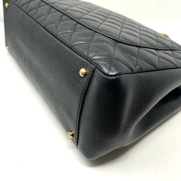 100% Auth Chanel Caviar Grand Shopping XL Tote Bag - Picture 9 of 15